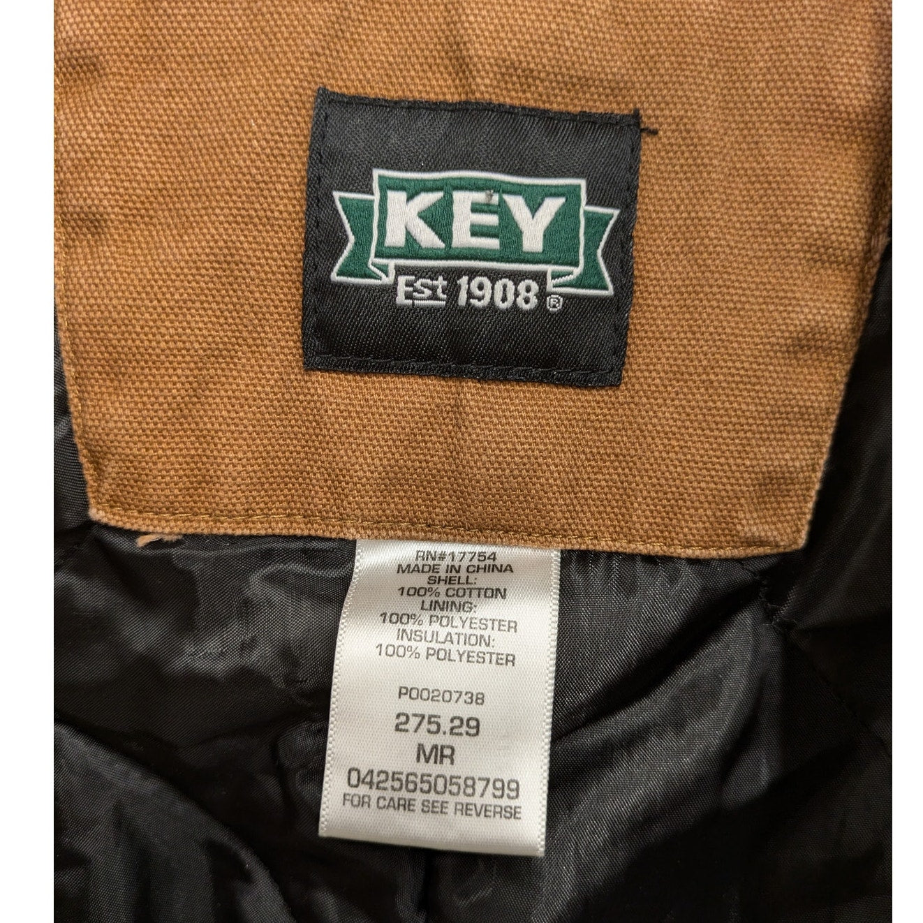 Brown KEY Workwear Overalls