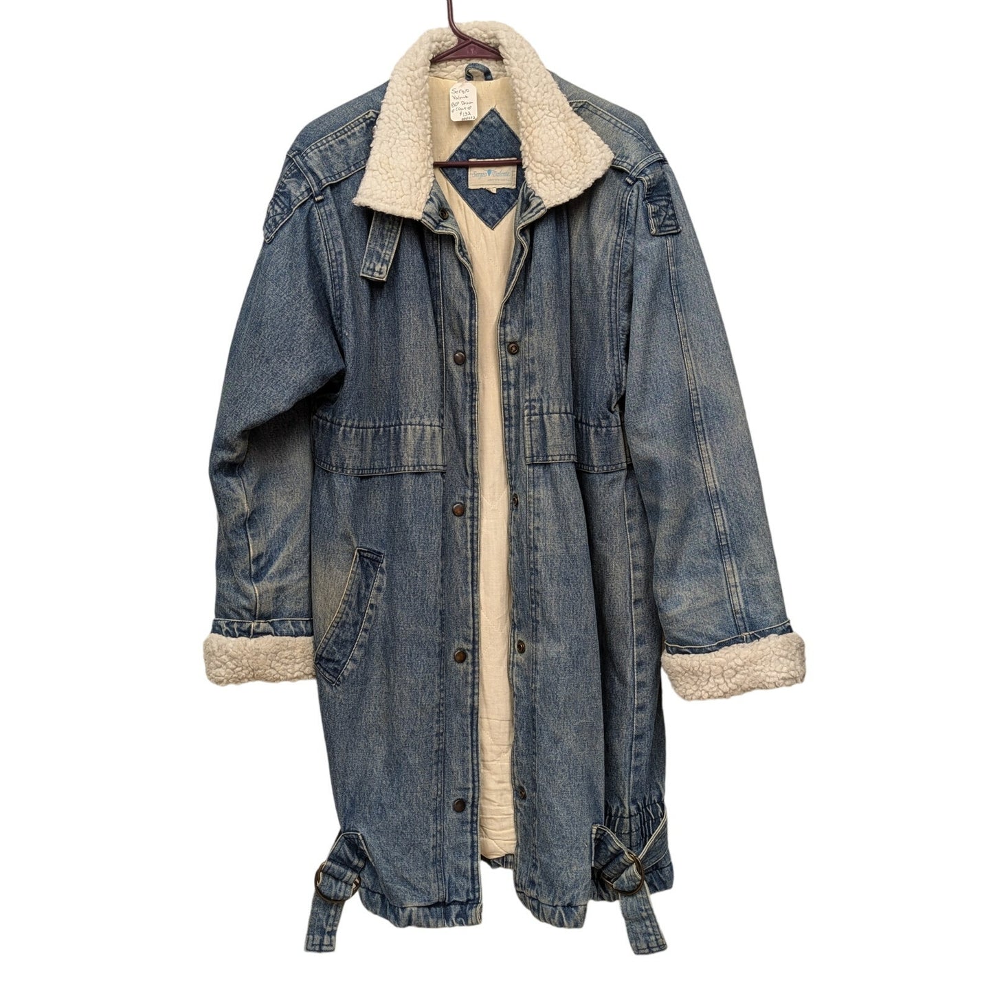 Vintage Sergio Valente Denim Rancher's coat