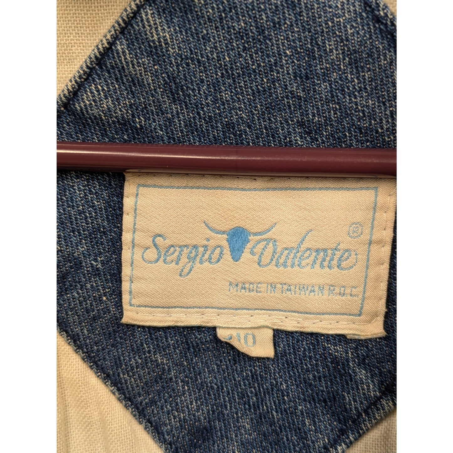 Vintage Sergio Valente Denim Rancher's coat