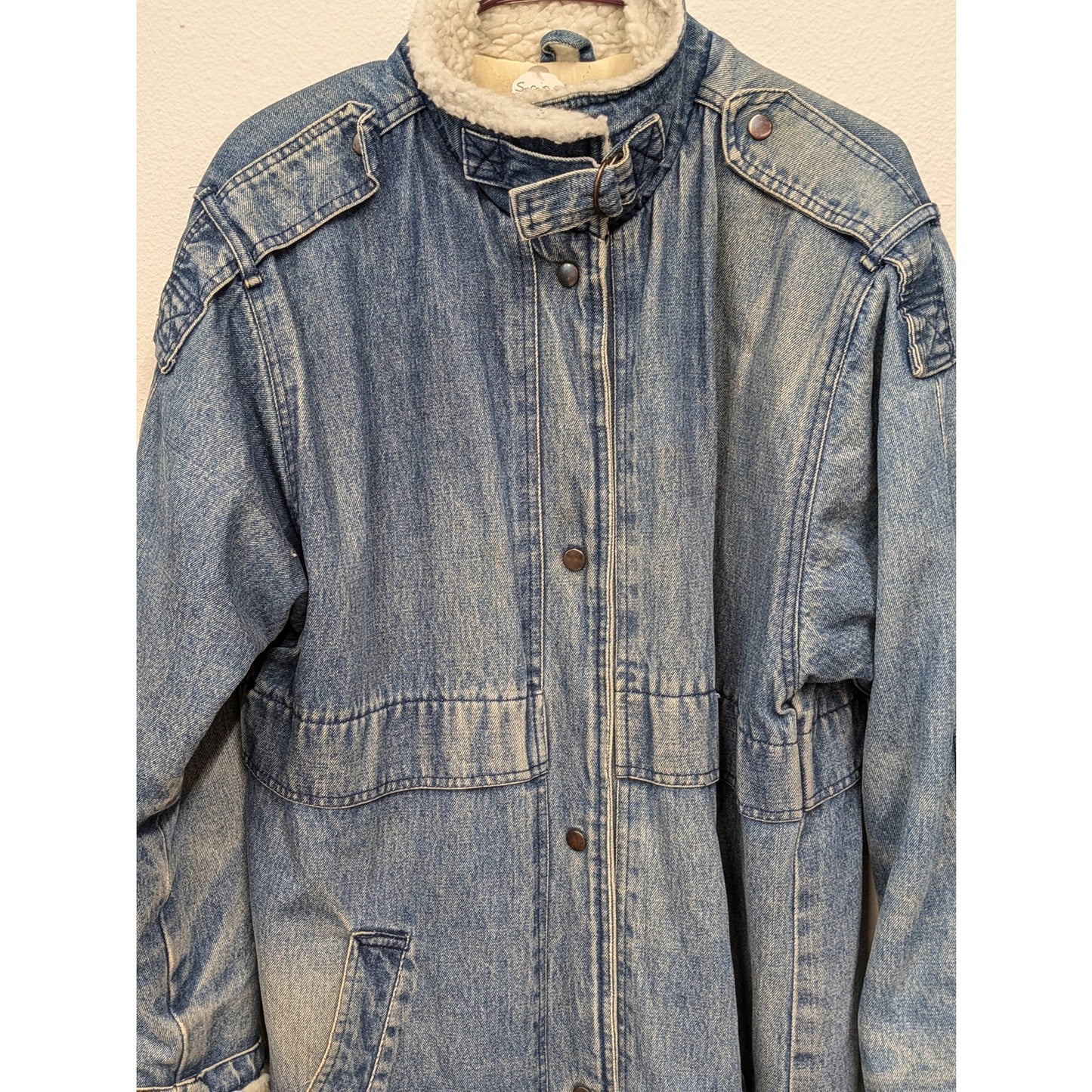 Vintage Sergio Valente Denim Rancher's coat