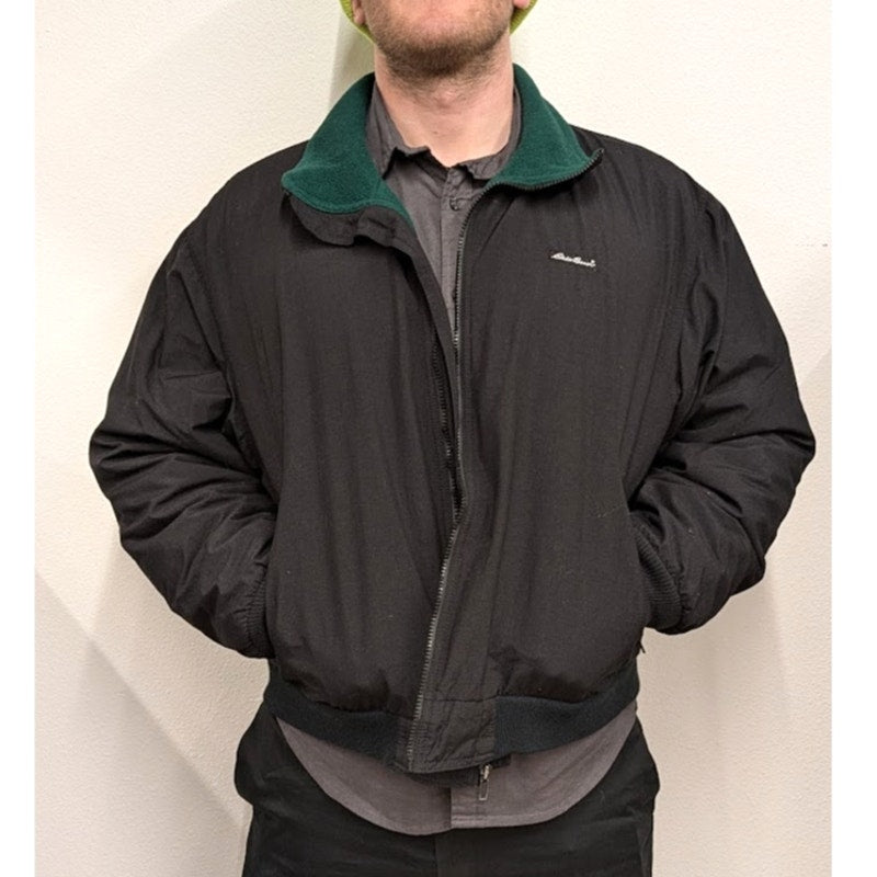 Eddie Bauer Fleece-Lined Windbreaker