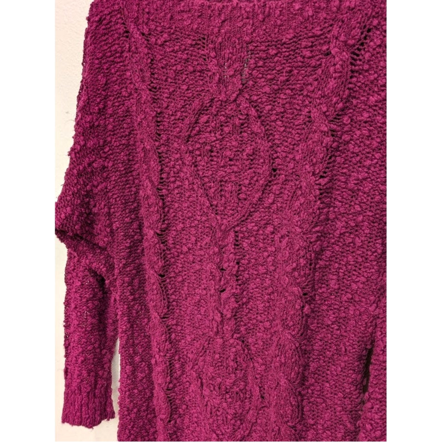 Vintage Fuchsia Hewlett Sweater