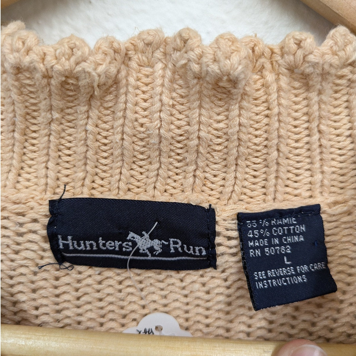 Peach Hunters Run Sweater