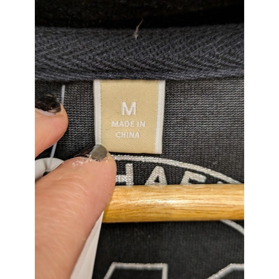 Michael Kors Black Velour Track jacket