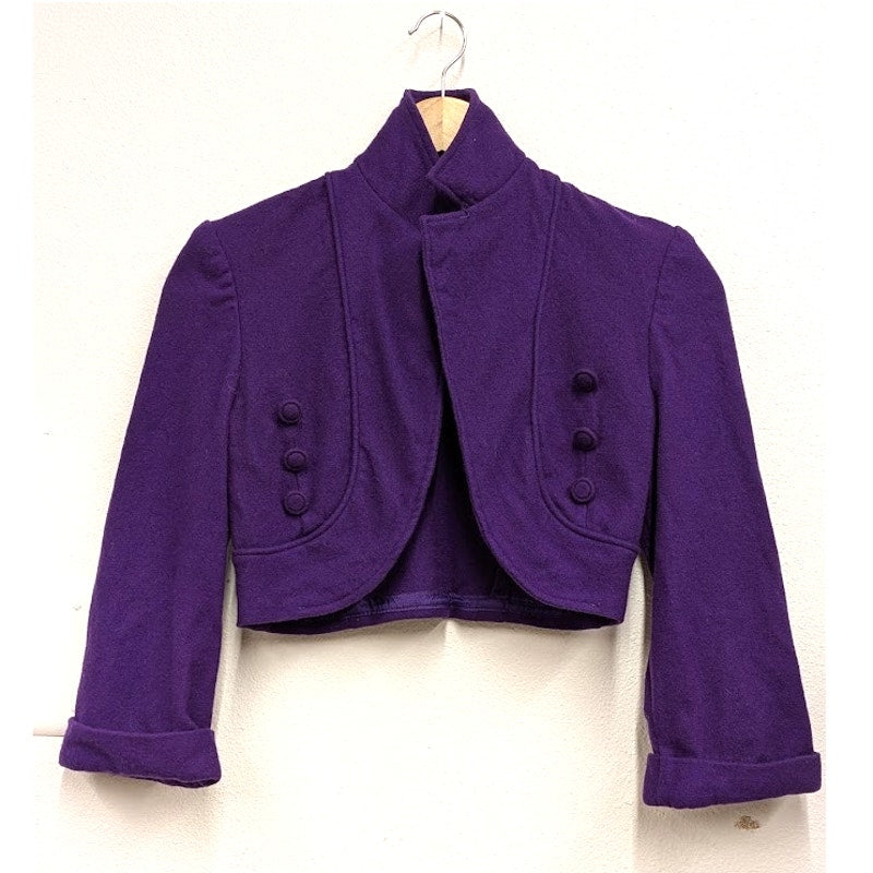 Vintage Purple Shrug Jacket