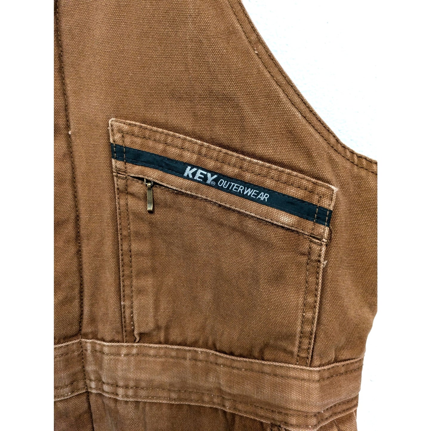 Brown KEY Workwear Overalls