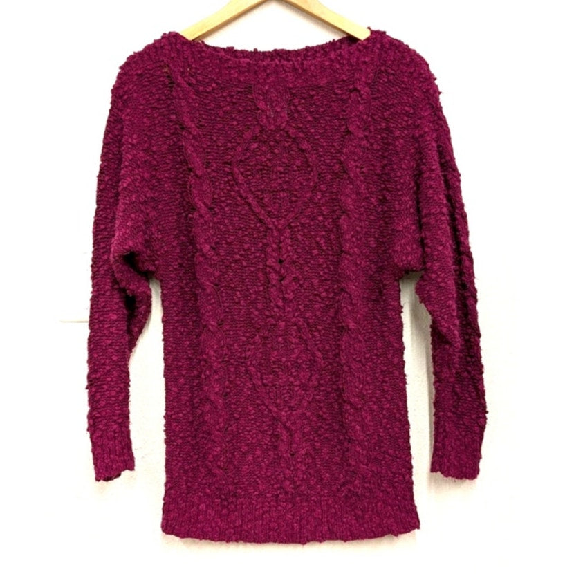 Vintage Fuchsia Hewlett Sweater