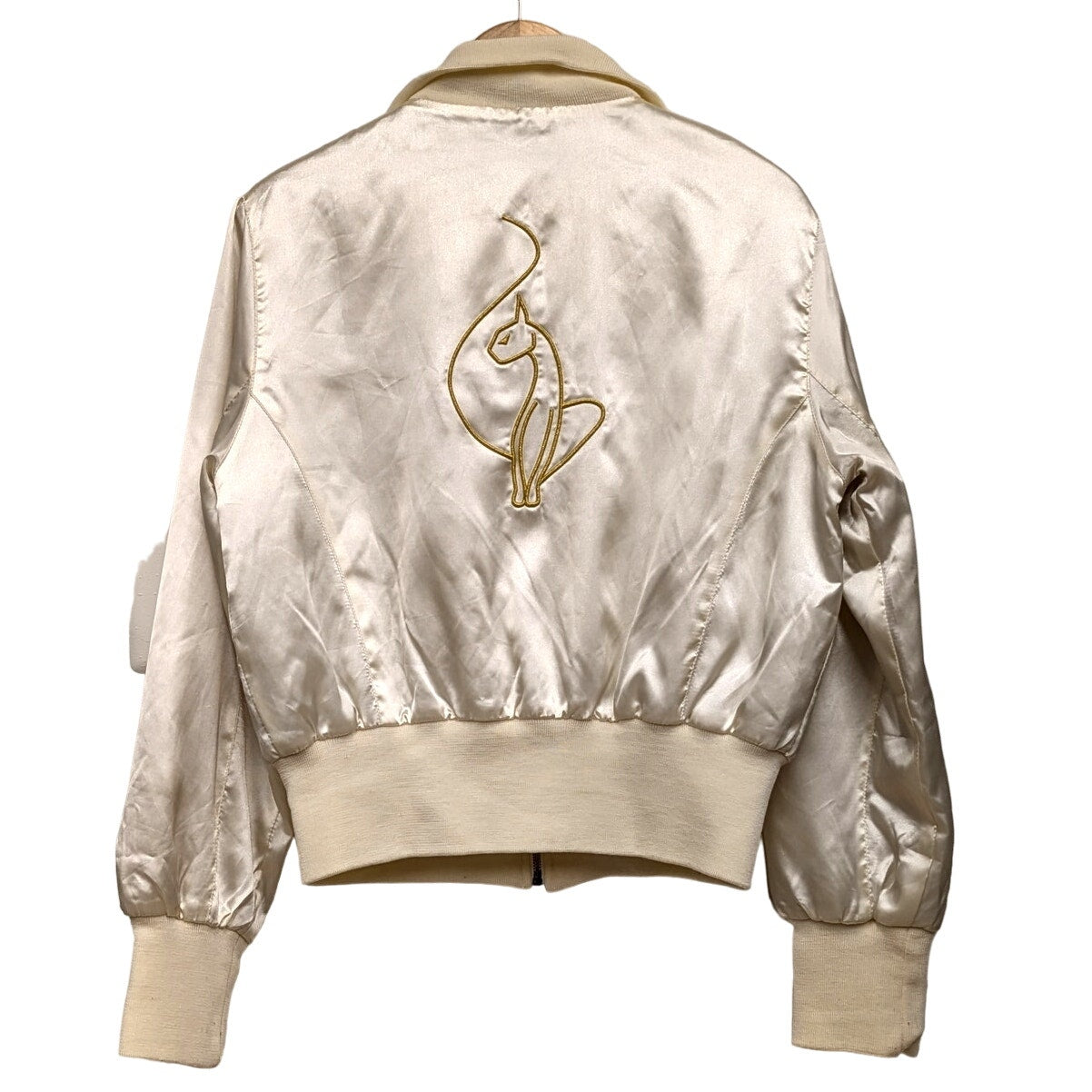 Y2K Baby Phat Ivory Bomber Jacket